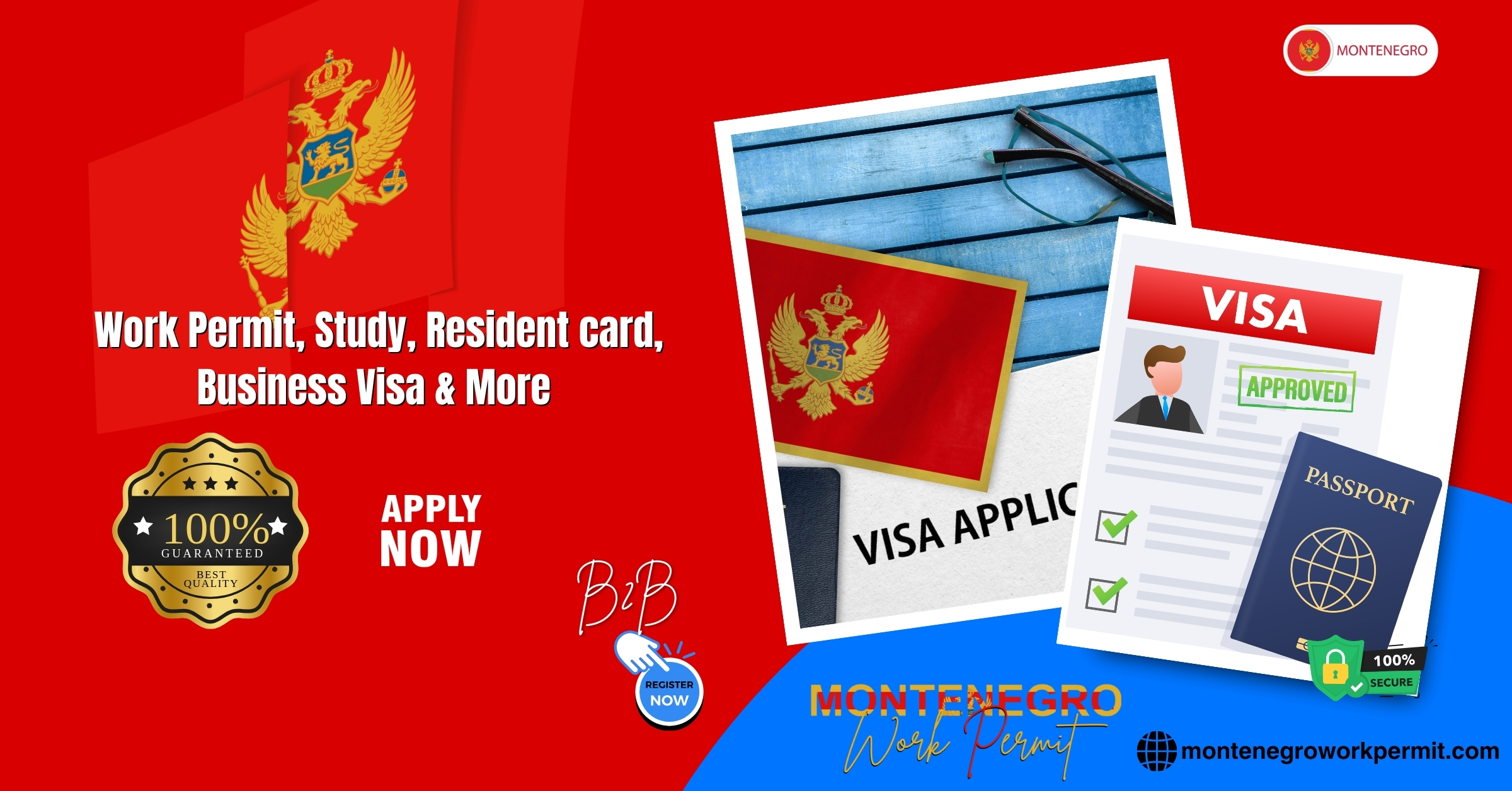 Montenegro Work Permit and Business Resident Visa Requirements for U.S. Citizens